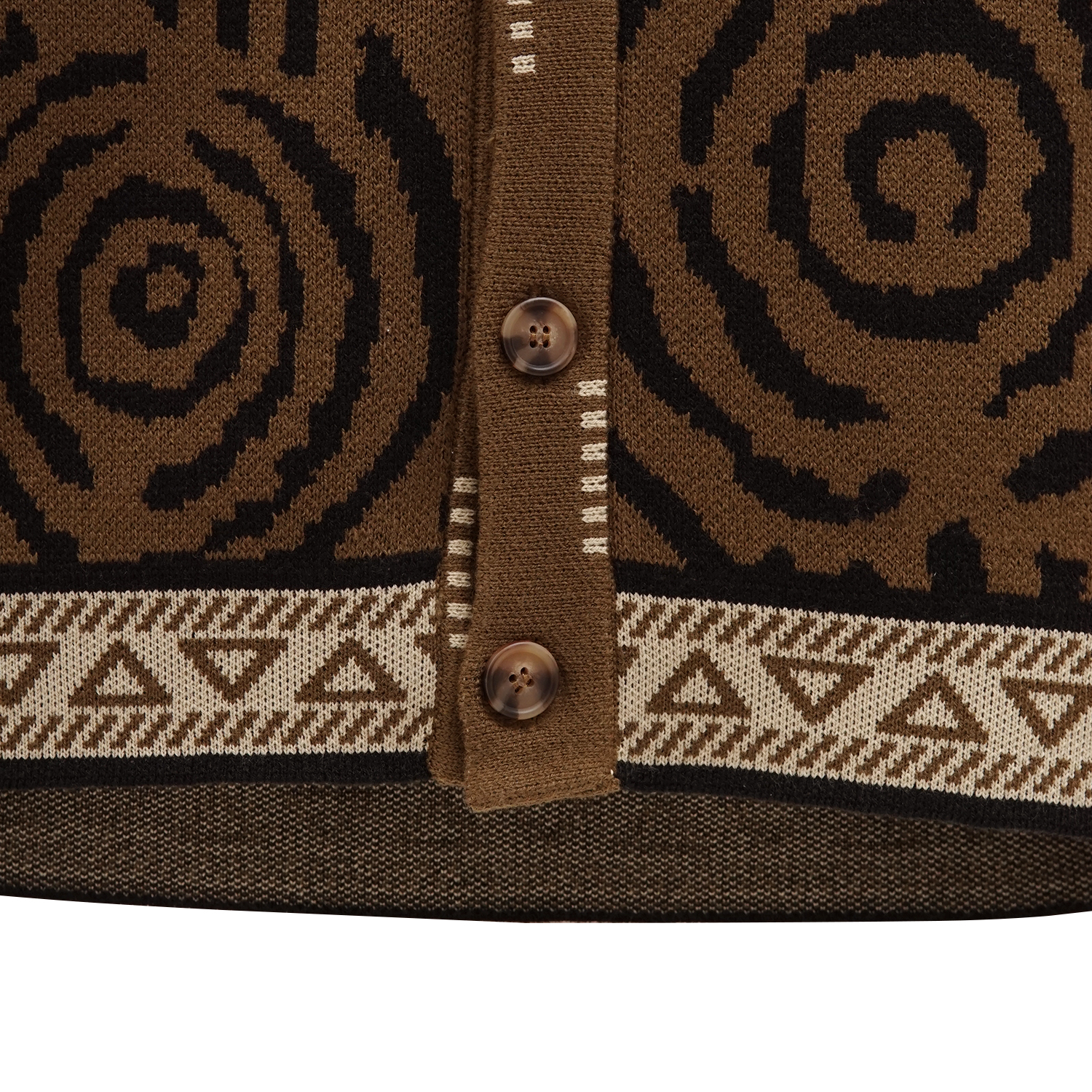 Noforty Project Oversize Knittwear Cardigan Obelum Brown