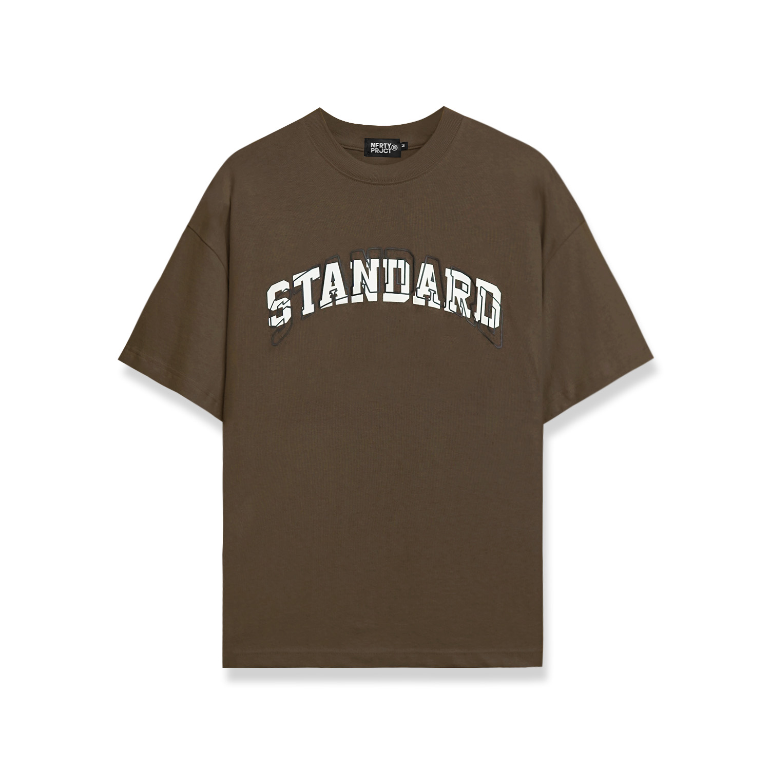 Noforty Project Oversize Tshirt Standard Brown