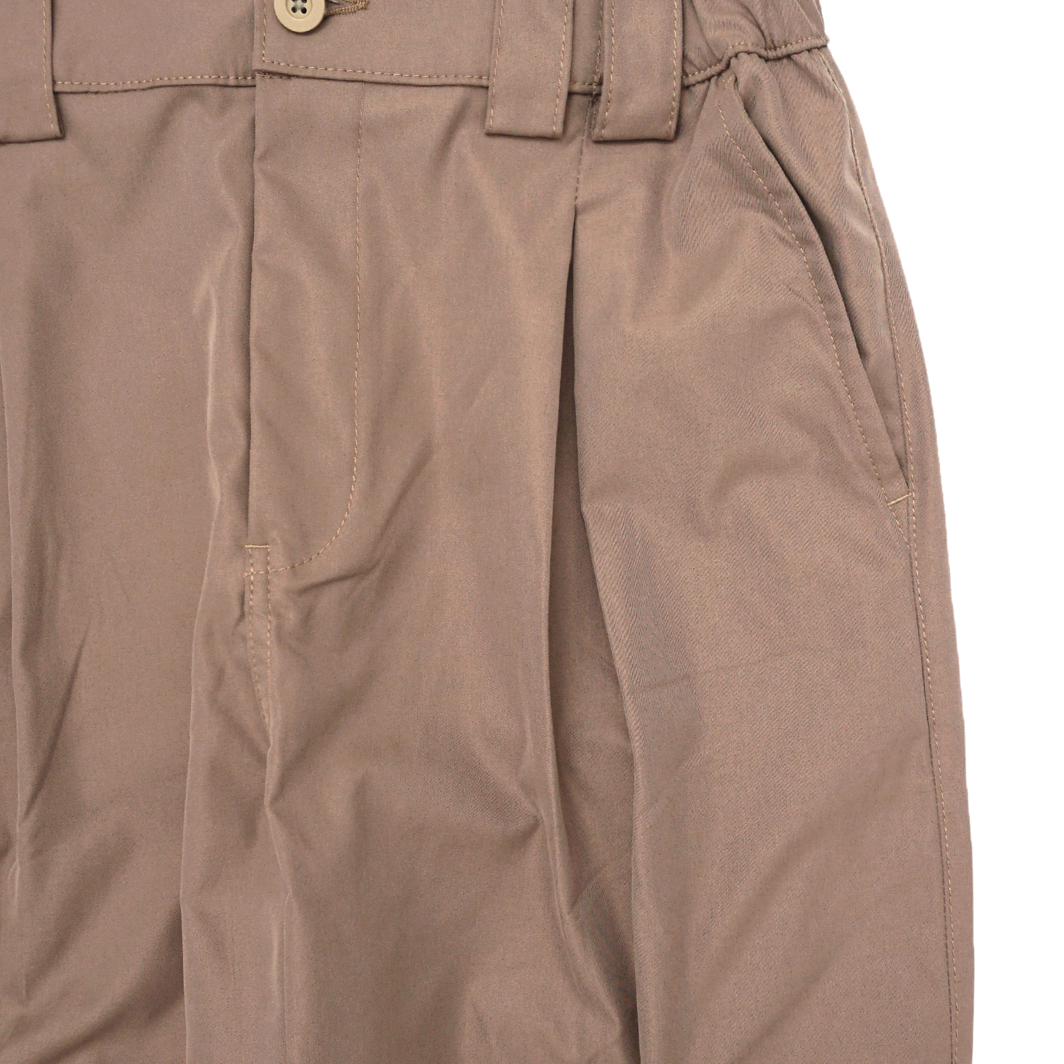 Noforty Project Long Baggy Pants Yuji Brown