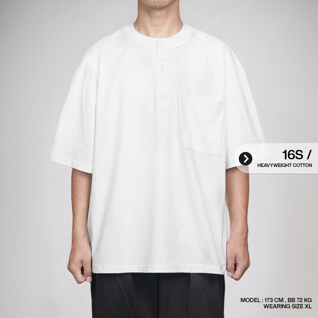 Noforty Project Oversize Koko Short Sleeve Kunaa White