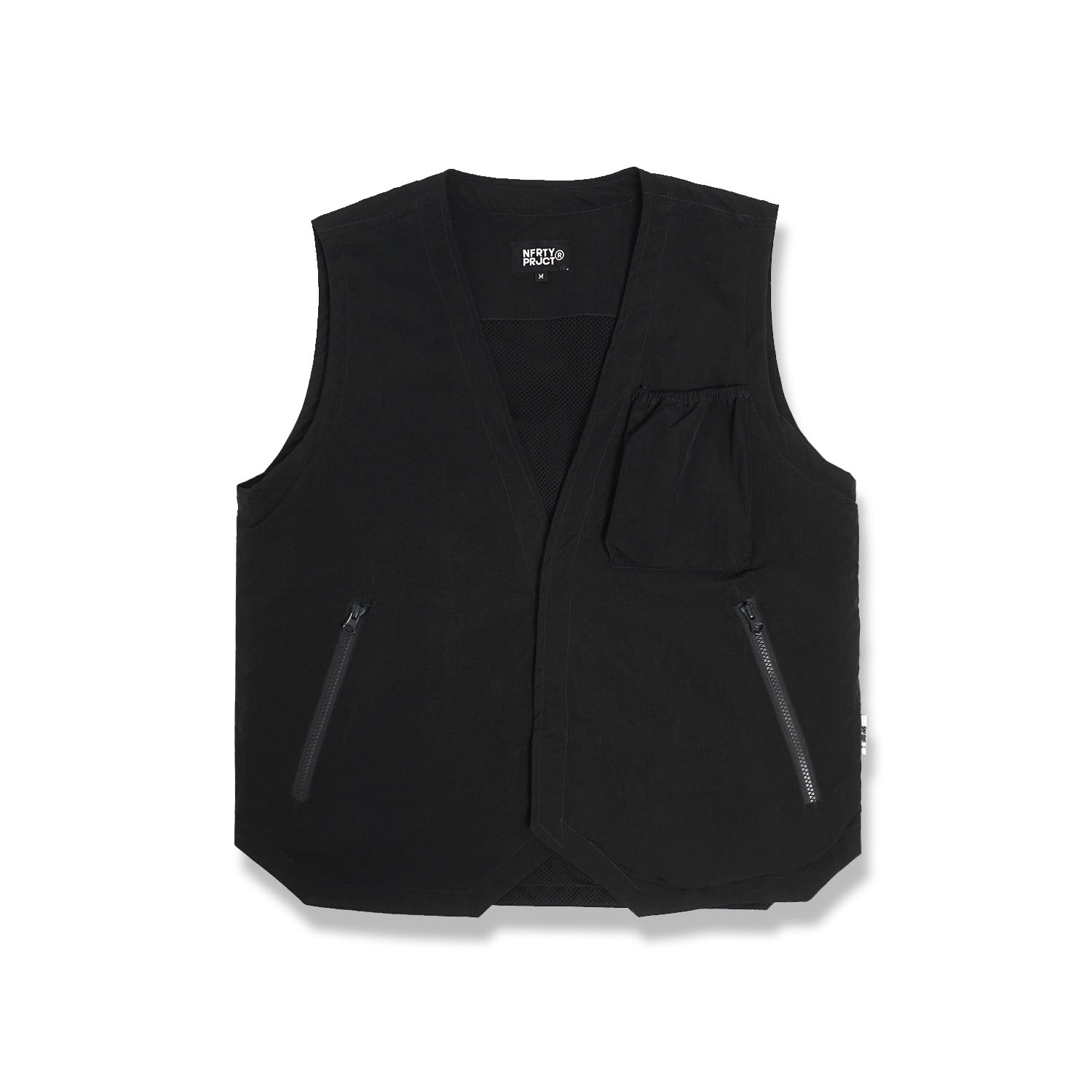 Noforty Project Nylon Vest Humera Black