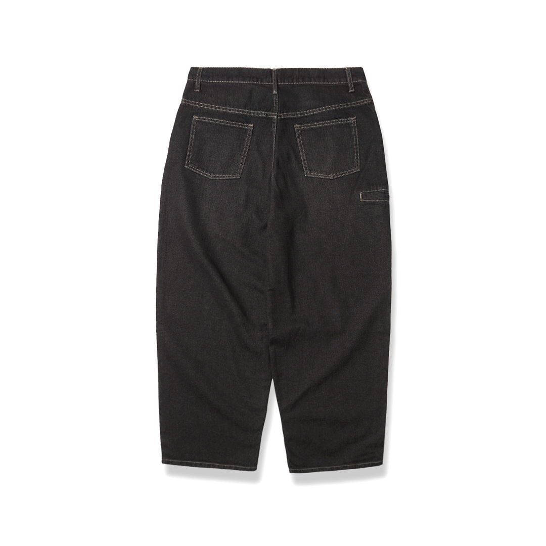 Noforty Project Long Baggy Jeans Pants Efra Black