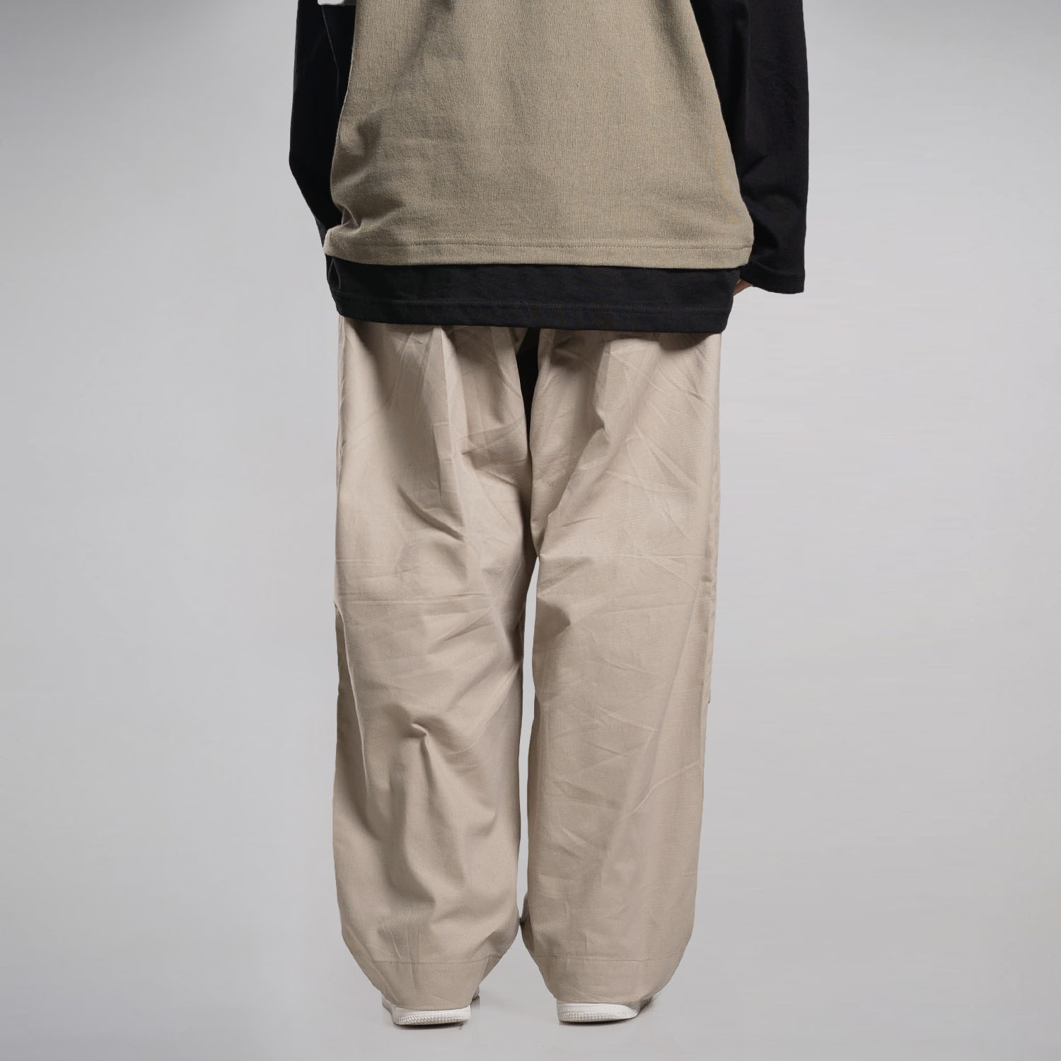 Noforty Project Oversize Long Baggy Pants Navara Beidge