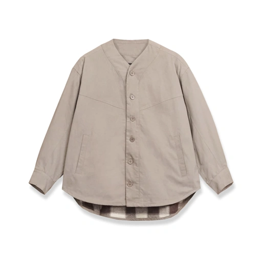 Image of Noforty Project Oversize Jacket Kagawa Light Brown