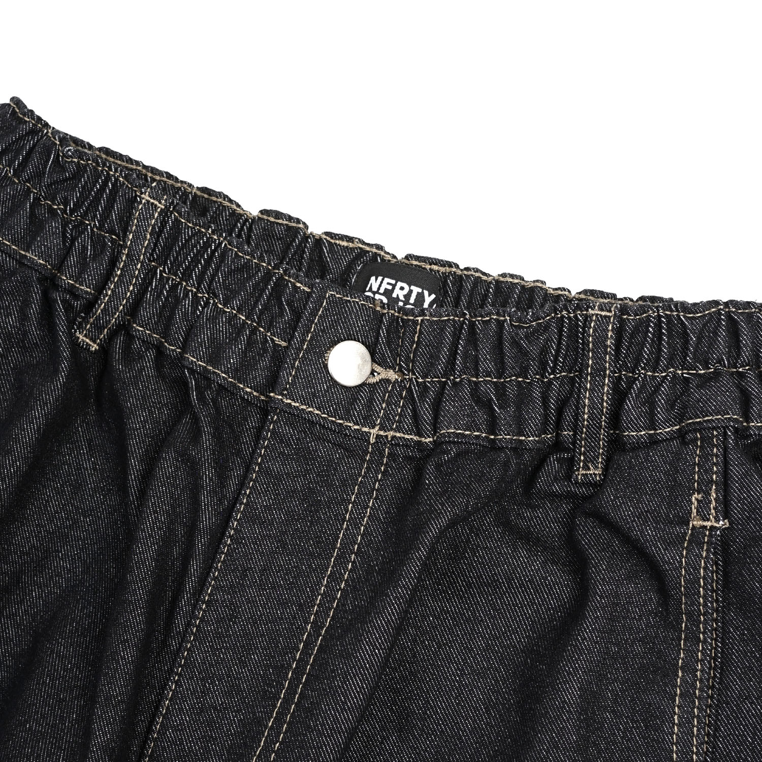 Noforty Project Jort Denim Short Pants Naka Black