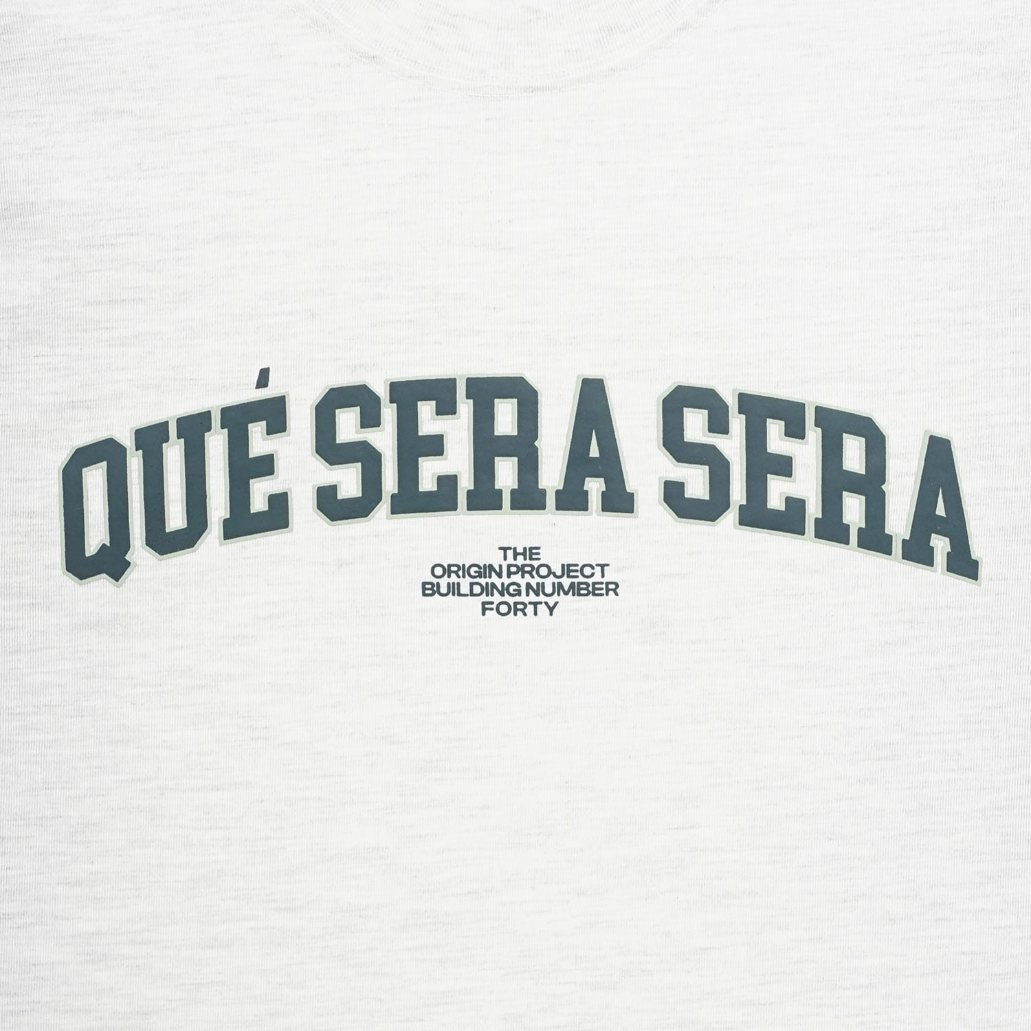 Noforty Project Oversize Tshirt Que Sera Grey