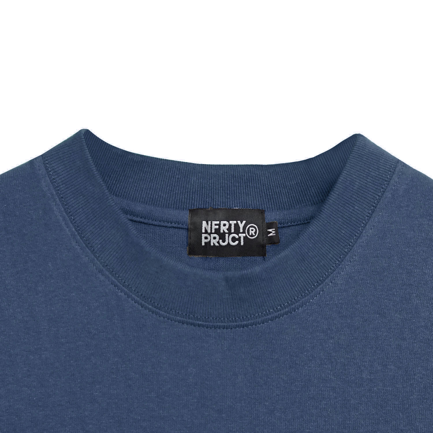 Noforty Project Oversize Tshirt Human Blue