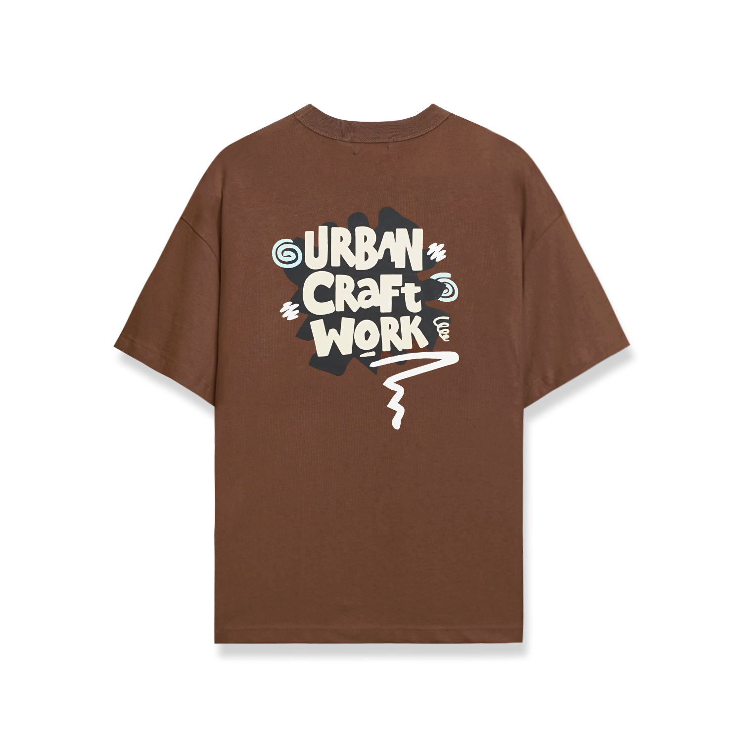 Noforty Project Oversize Tshirt Swill Brown