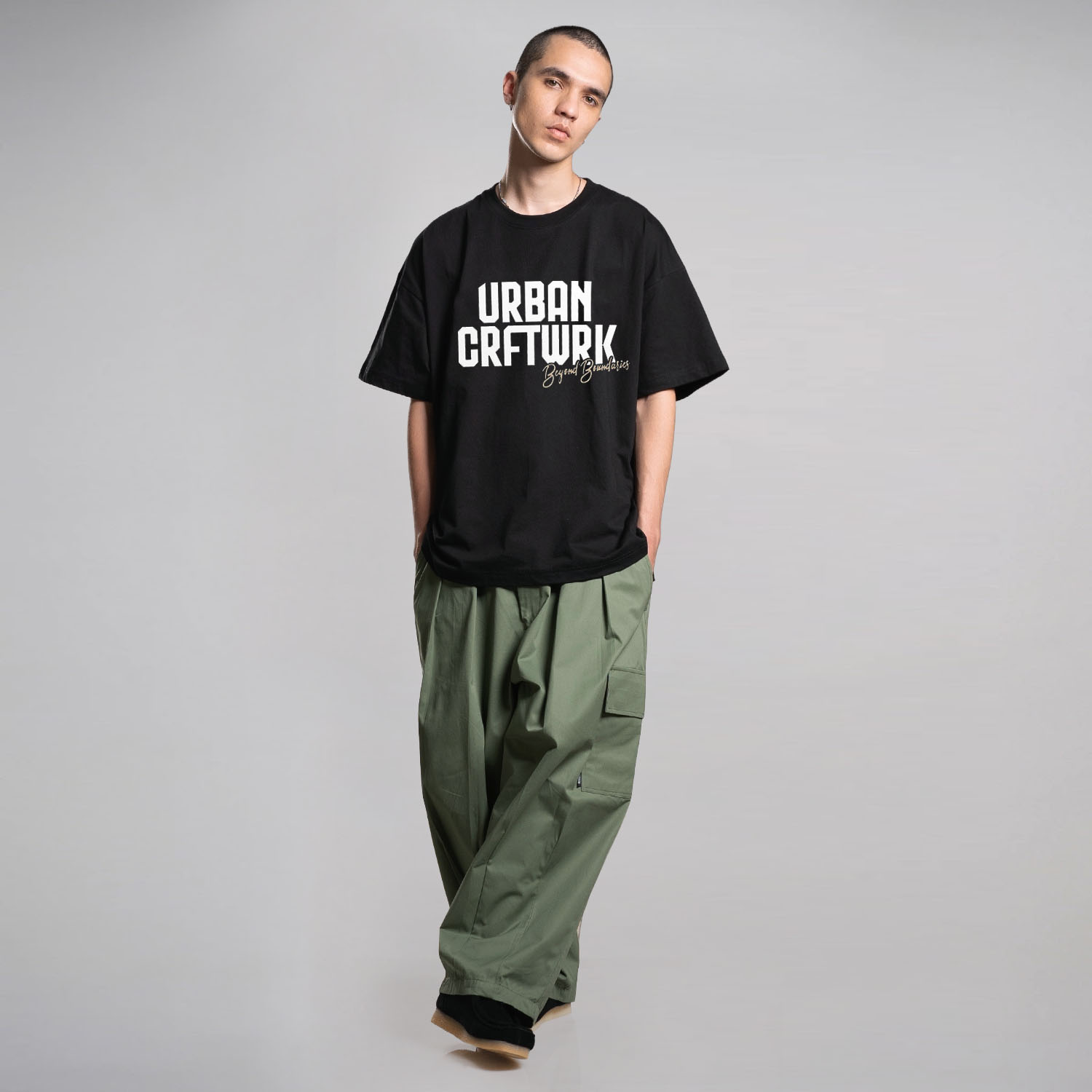Noforty Project Oversize Tshirt Beyond Black