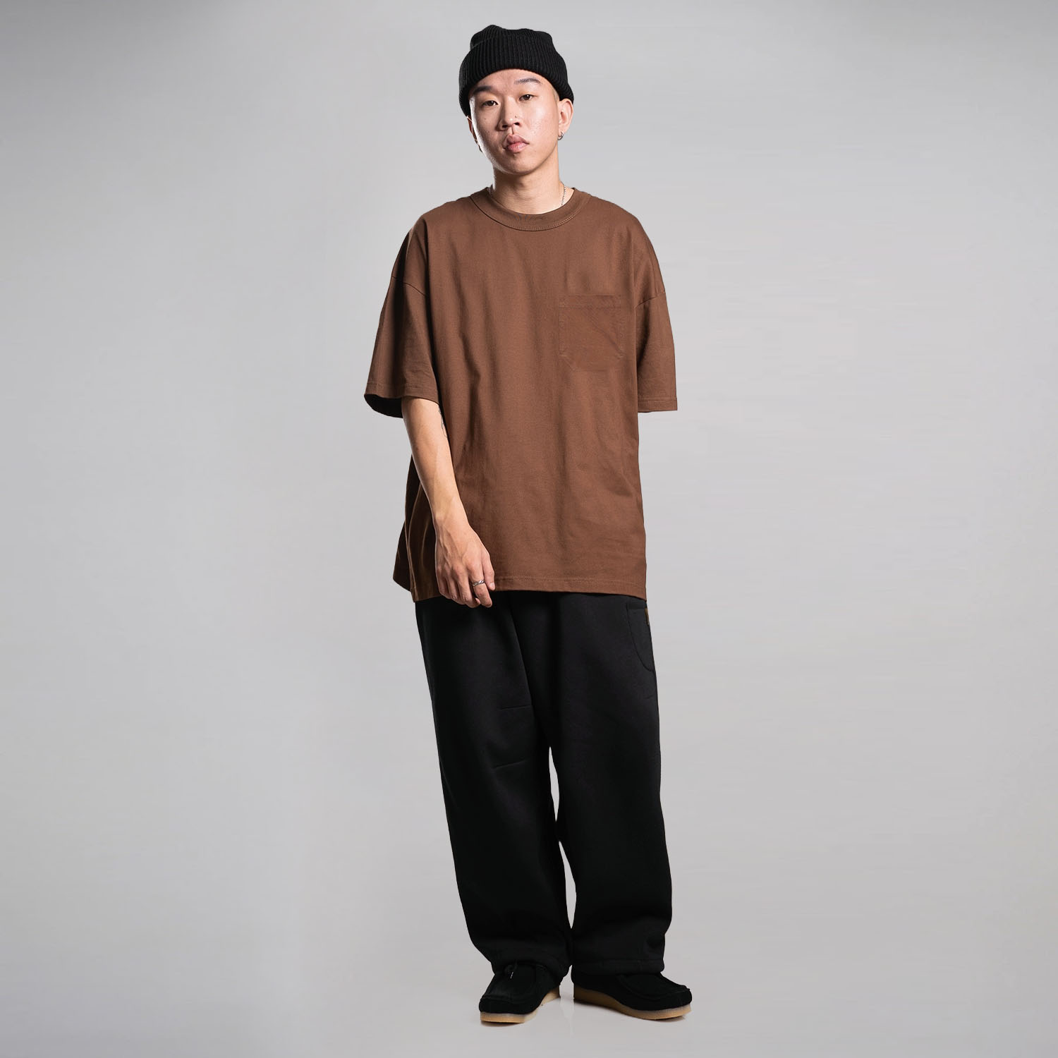 Noforty Project Oversize Tshirt Hexa Brown