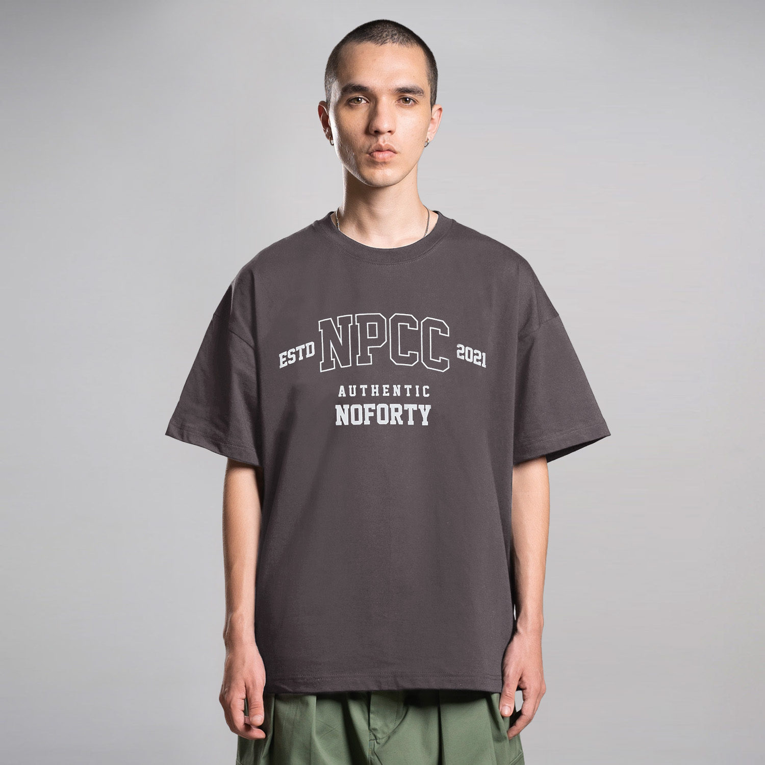 Noforty Project Oversize Tshirt College Purple