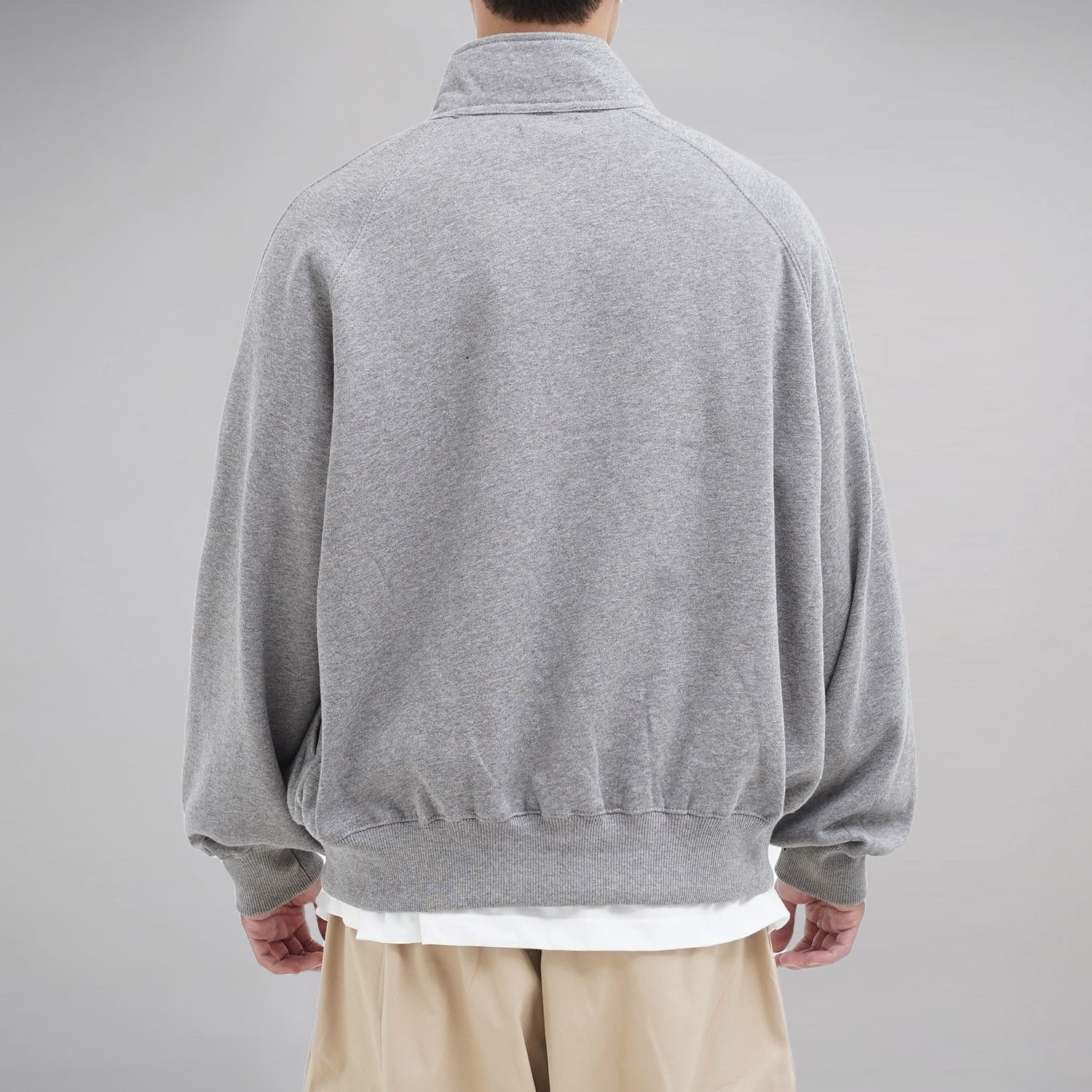 Noforty Project Oversize Herrington Sweater Ragzip Grey