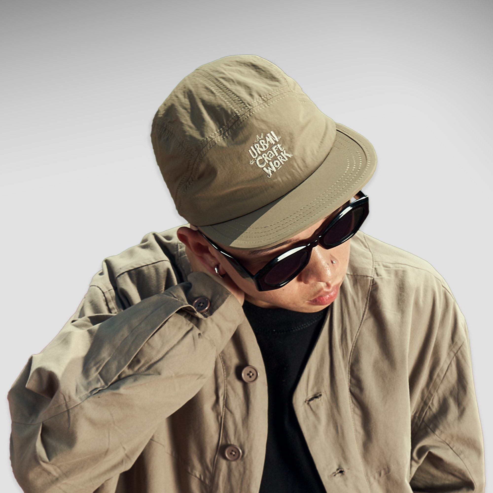 Noforty Project Five Panel Caps Ivy Brown