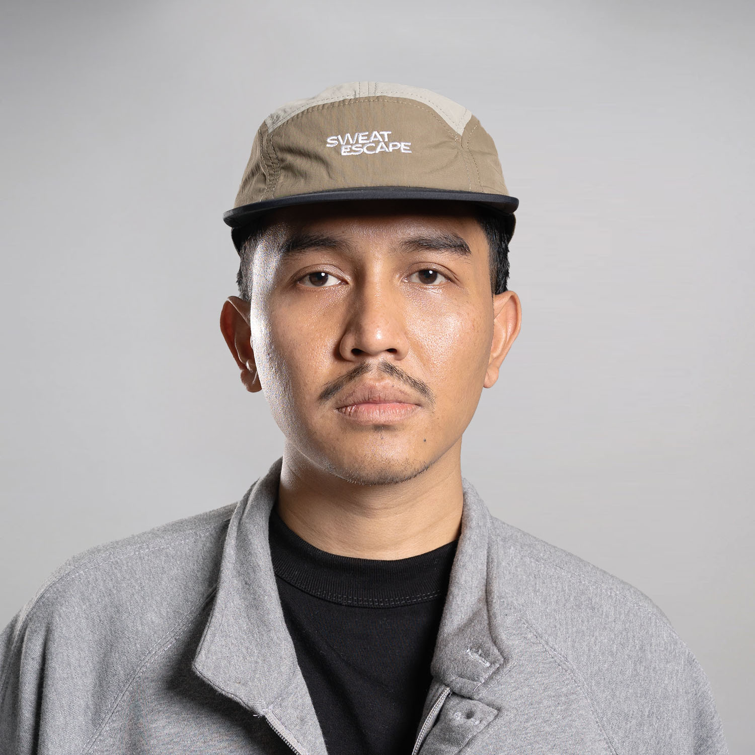 Noforty Project Five Panel Caps Sweat Brown