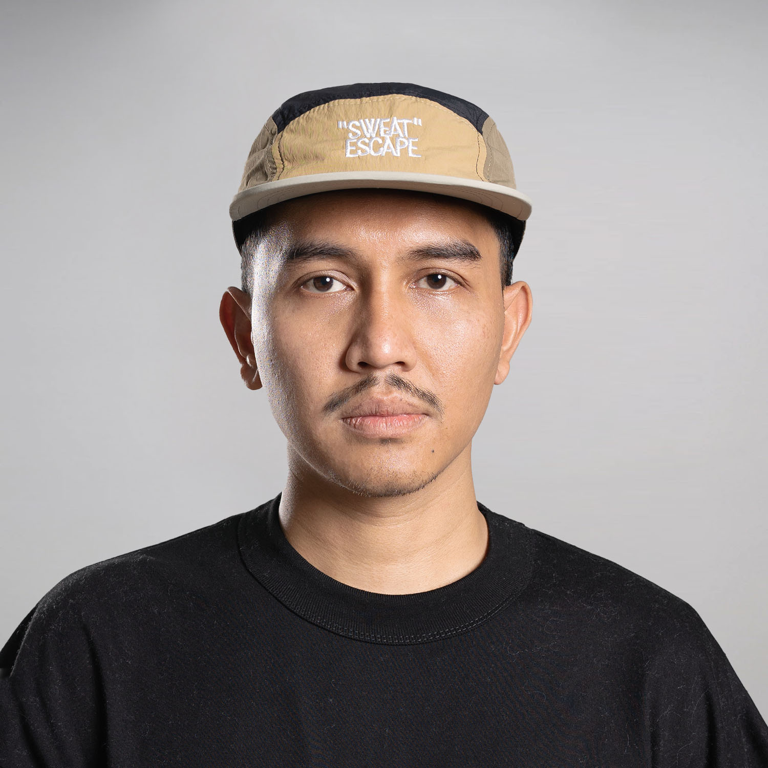 Noforty Project Five Panel Caps Dustin Black