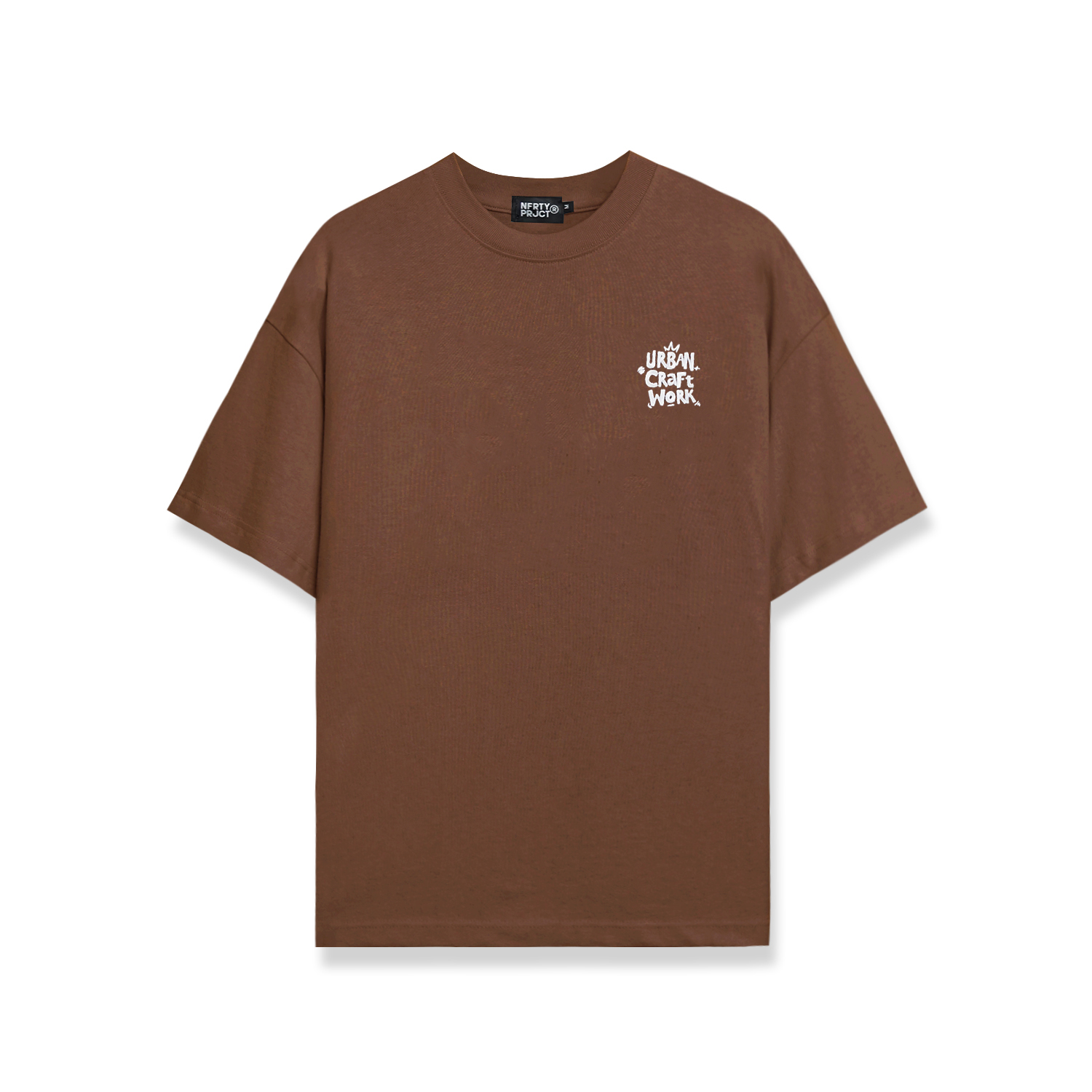Noforty Project Oversize Tshirt Brooks Brown