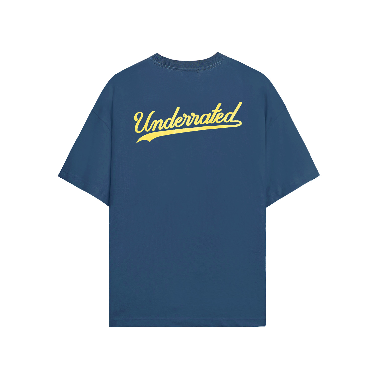 Noforty Project Oversize Tshirt Genuine Blue
