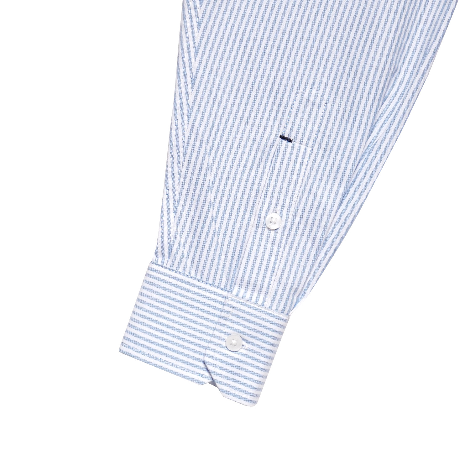 Noforty Project Oversize Stripe Long Shirt Reedem Blue