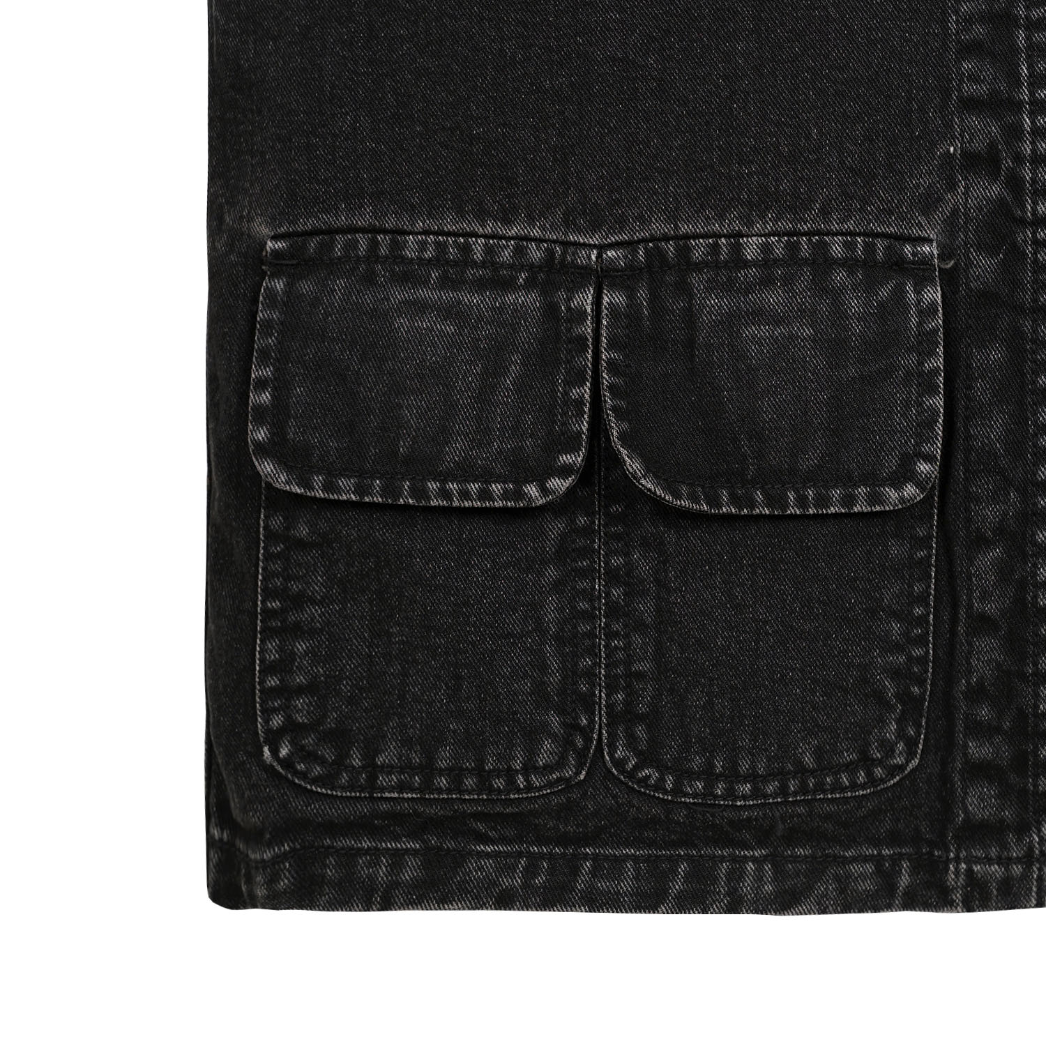 Noforty Project Denim Vest Dolce Black