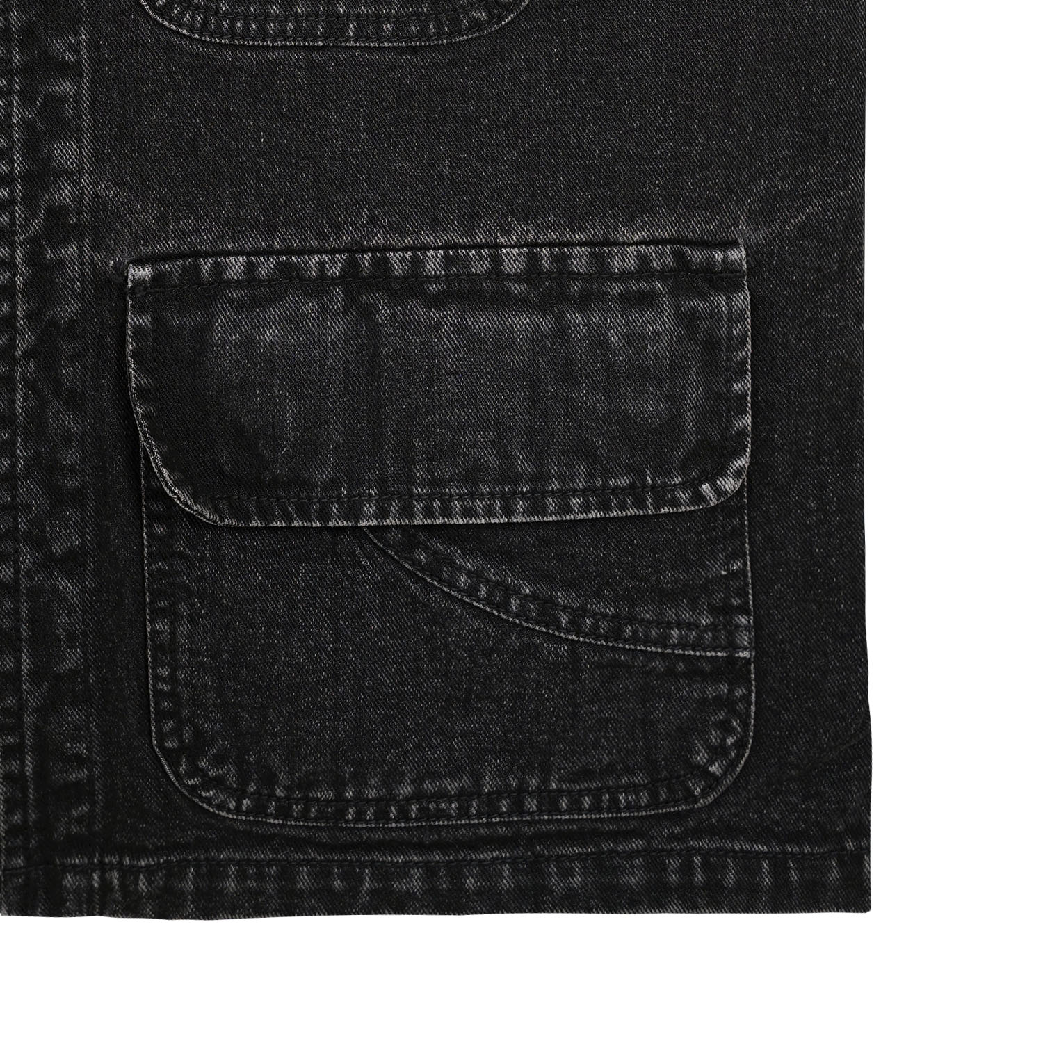 Noforty Project Denim Vest Dolce Black
