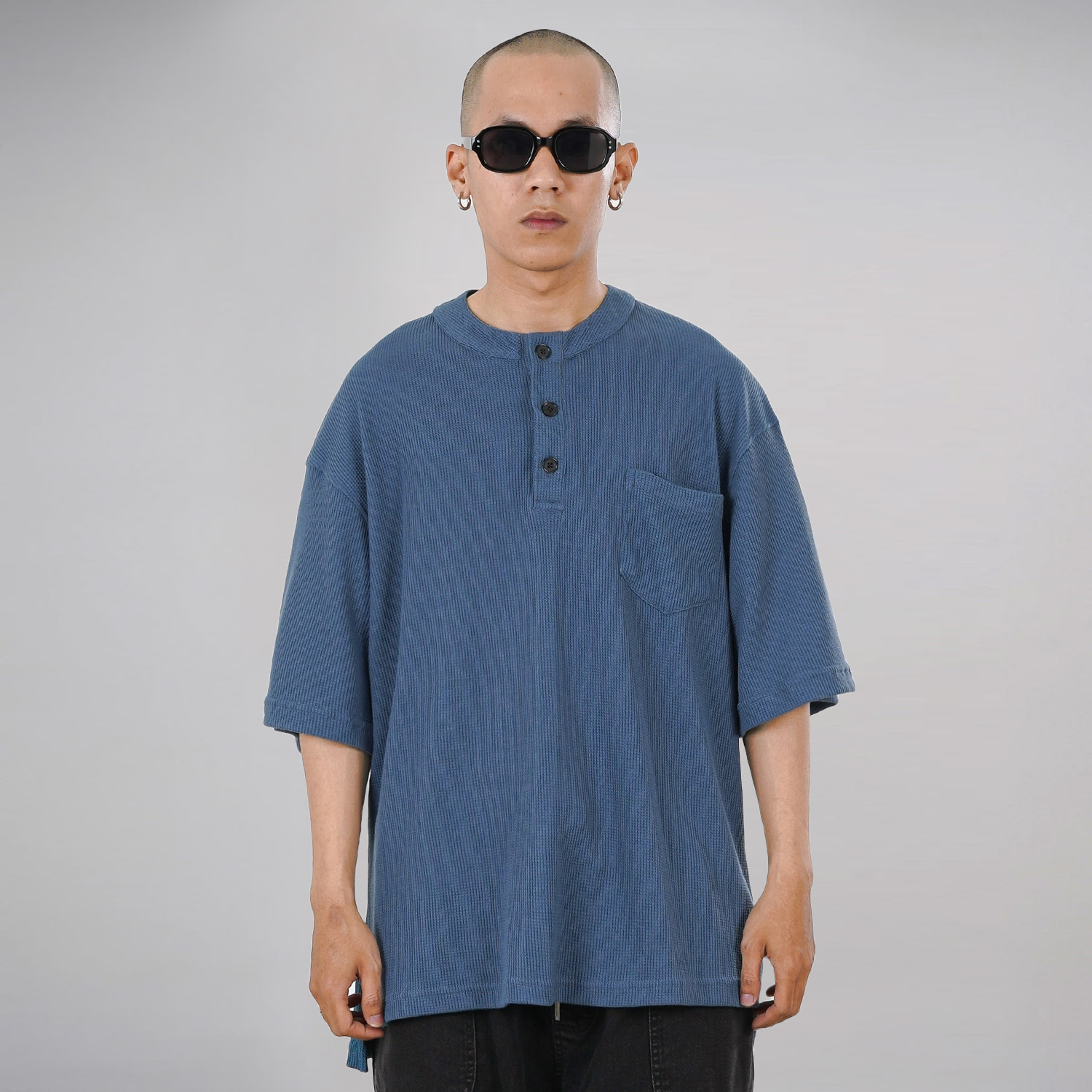 Noforty Project Oversize Poloshirt Syma Navy