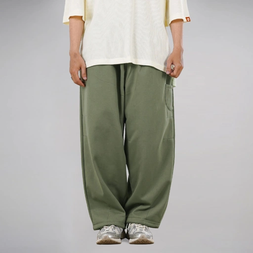 Image of NOFORTY PROJECT - WOOF PANTS OLIVE