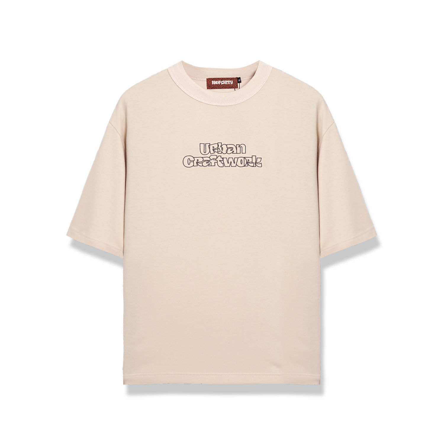 Noforty Project Oversize Short Shirt Triff Cream