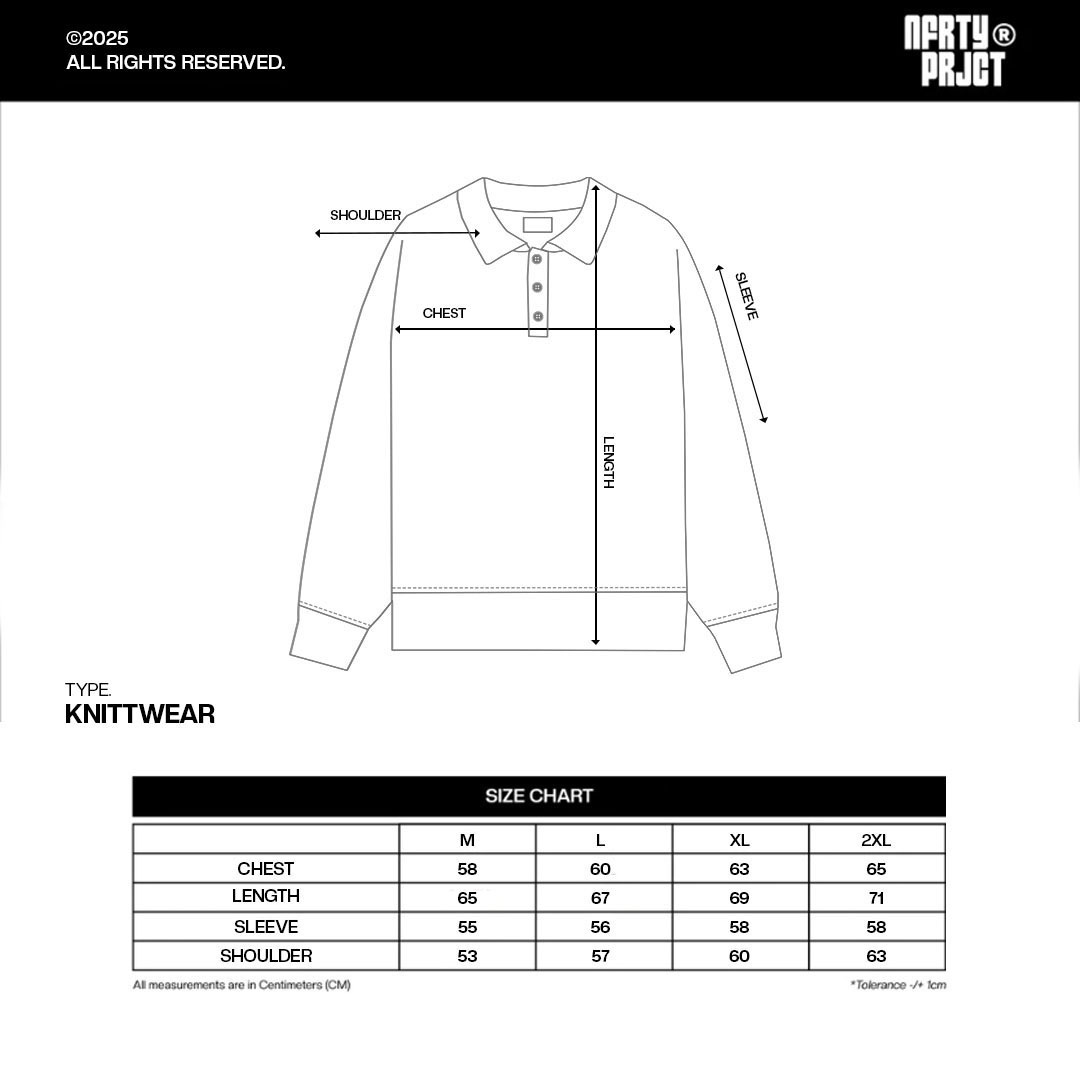 Noforty Project Oversize Knittwear Crewneck Oreo Grey