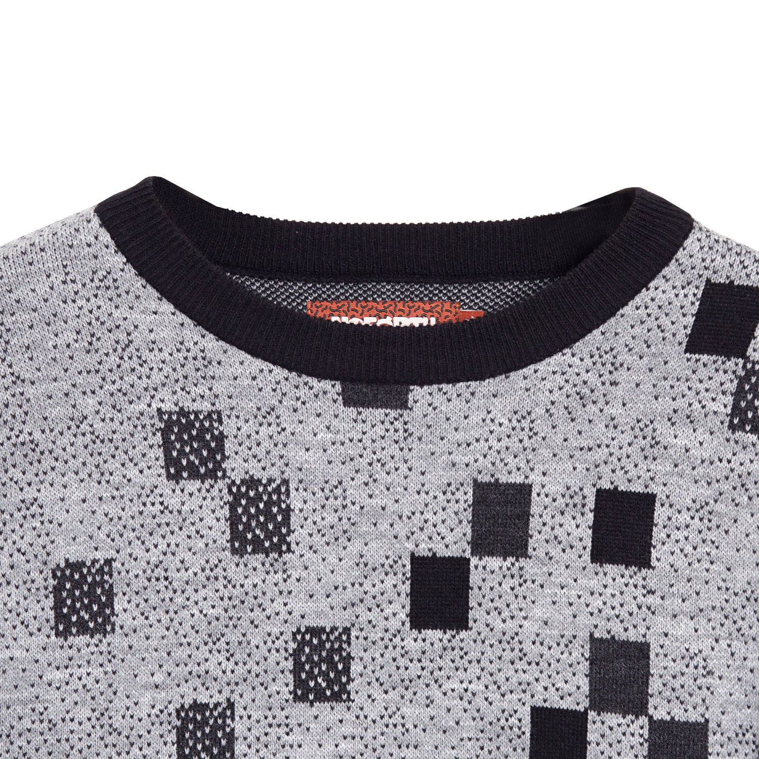 Noforty Project Oversize Knittwear Crewneck Oreo Grey