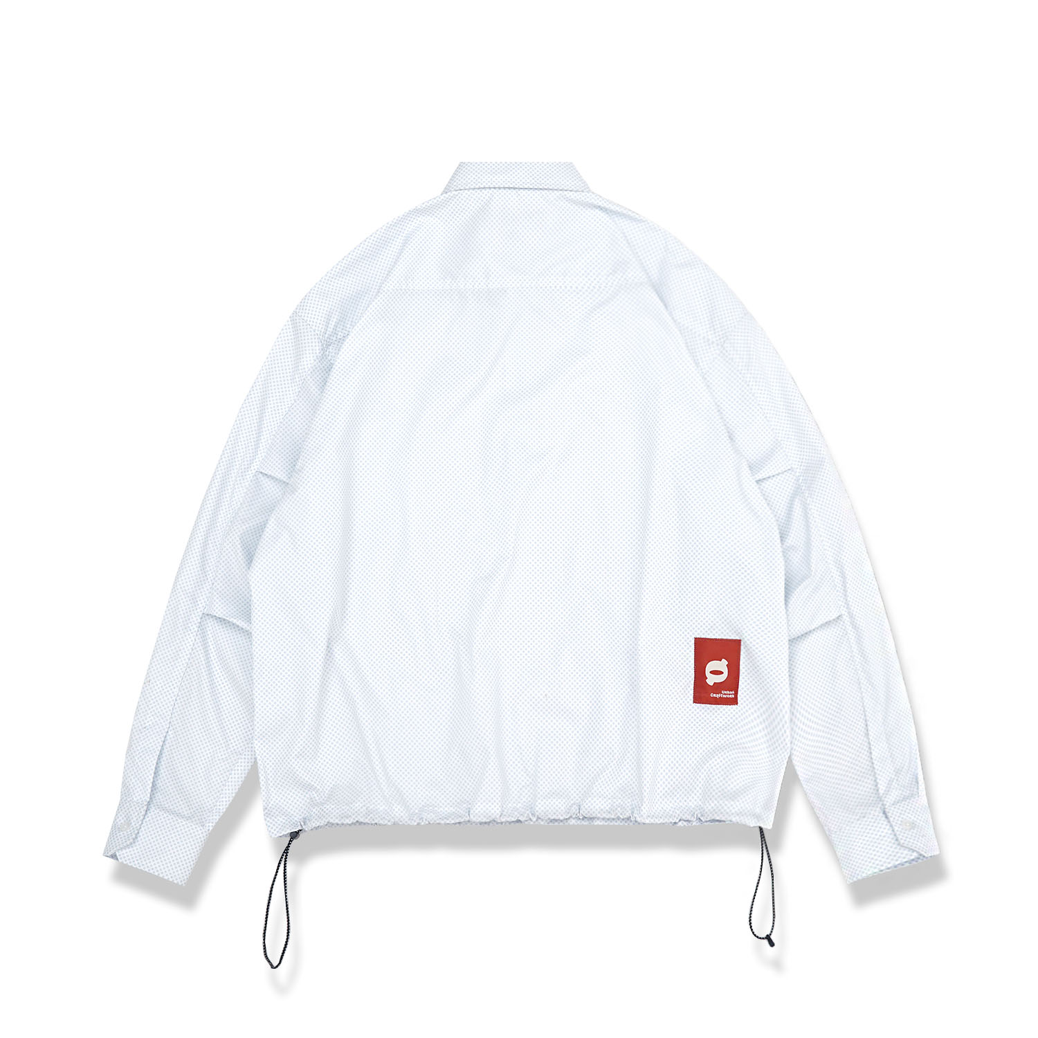 Noforty Project Oversize Boxy Long Shirt Eiji White