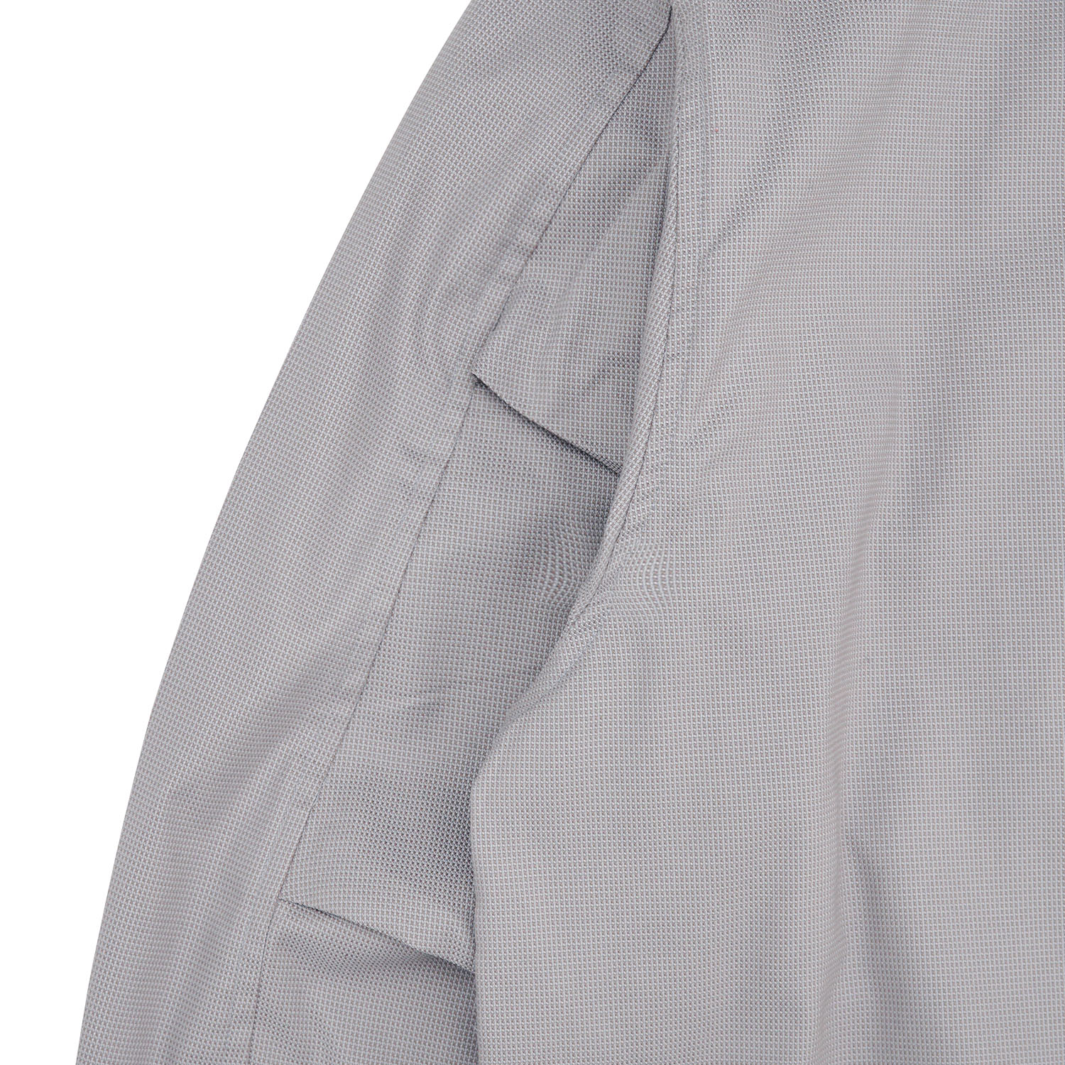 Noforty Project Oversize Boxy Long Shirt Eiji Grey