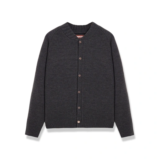 Image of Noforty Project Oversize Knittwear Jacket Raijin Grey