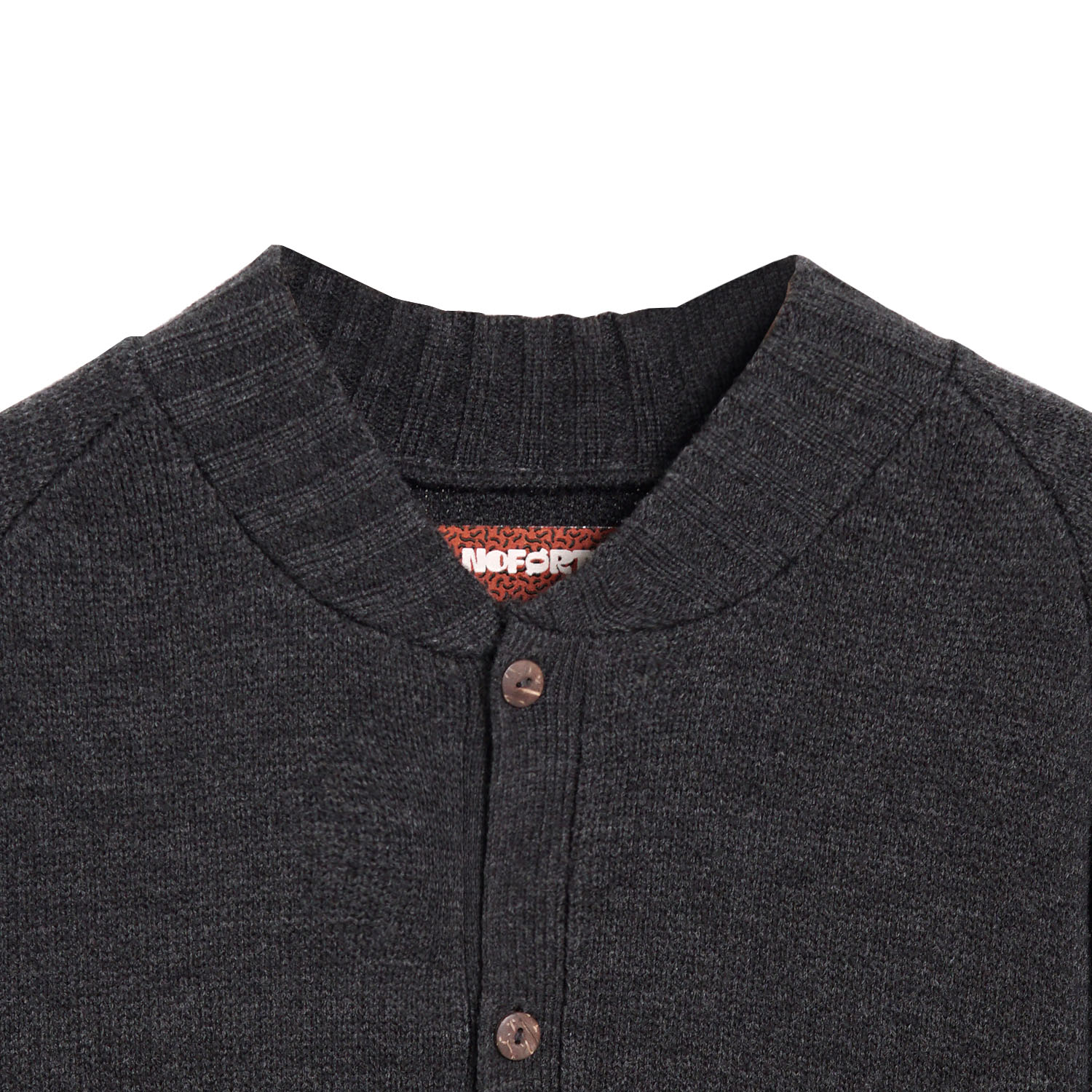 Noforty Project Oversize Knittwear Jacket Raijin Grey