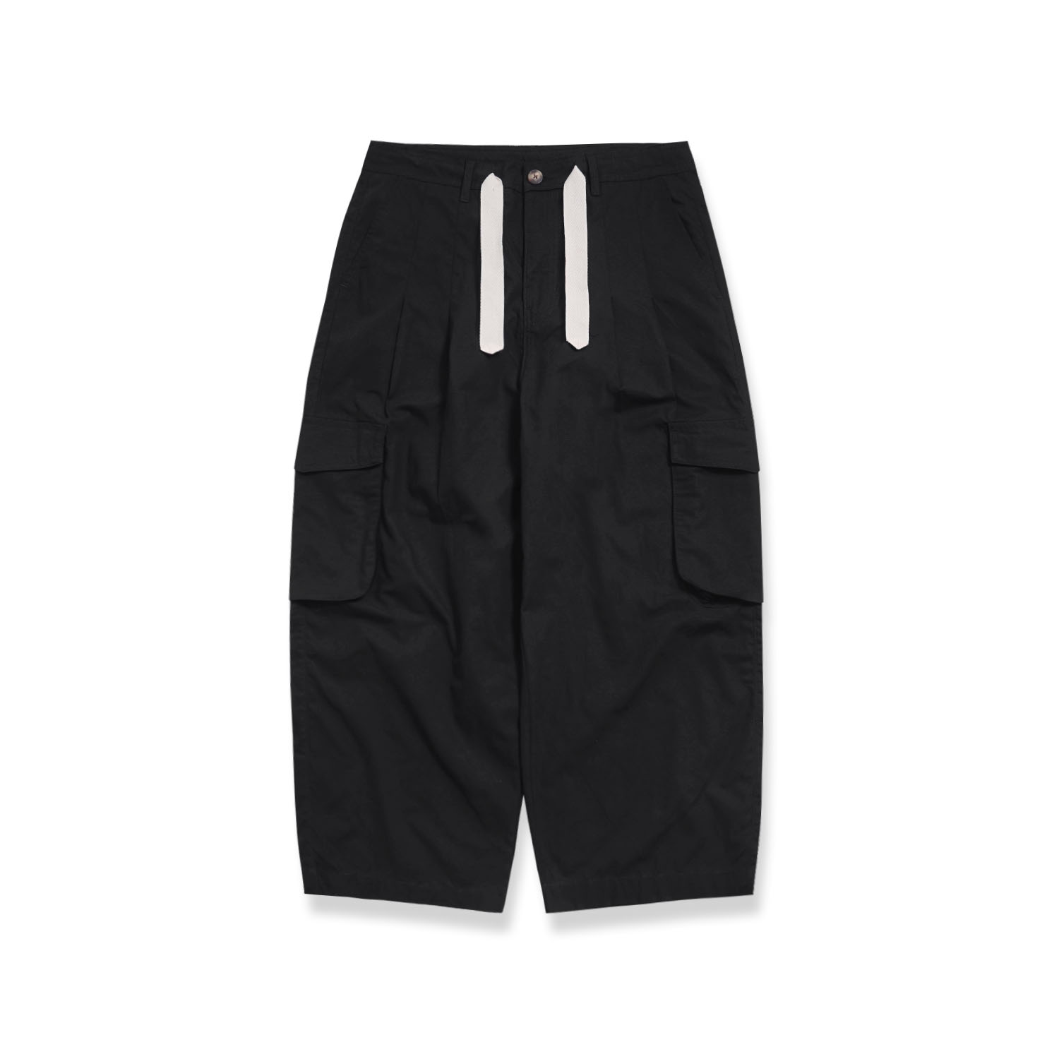 Noforty Project Long Cargo Pants Hadori Black