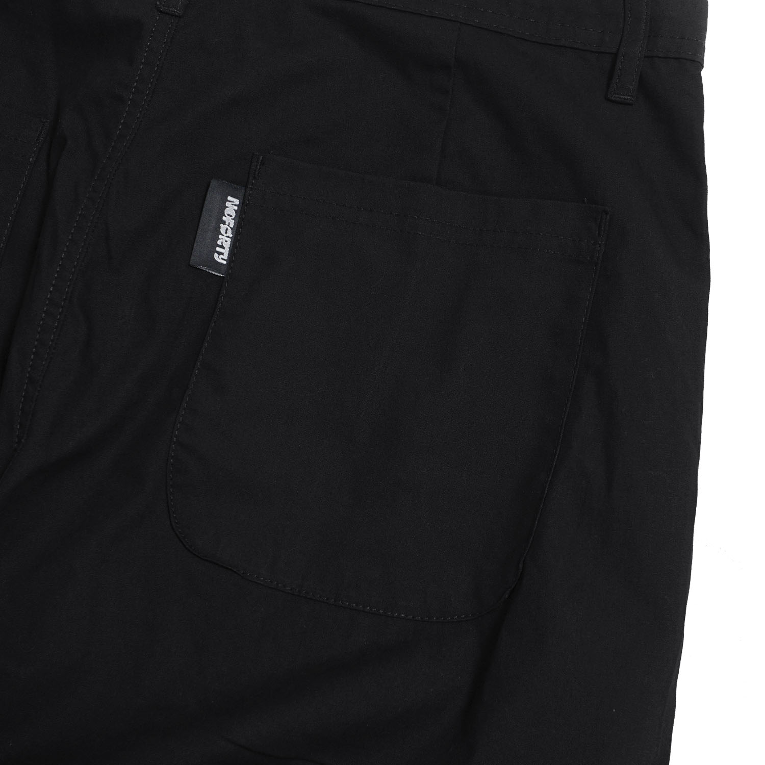 Noforty Project Long Cargo Pants Hadori Black