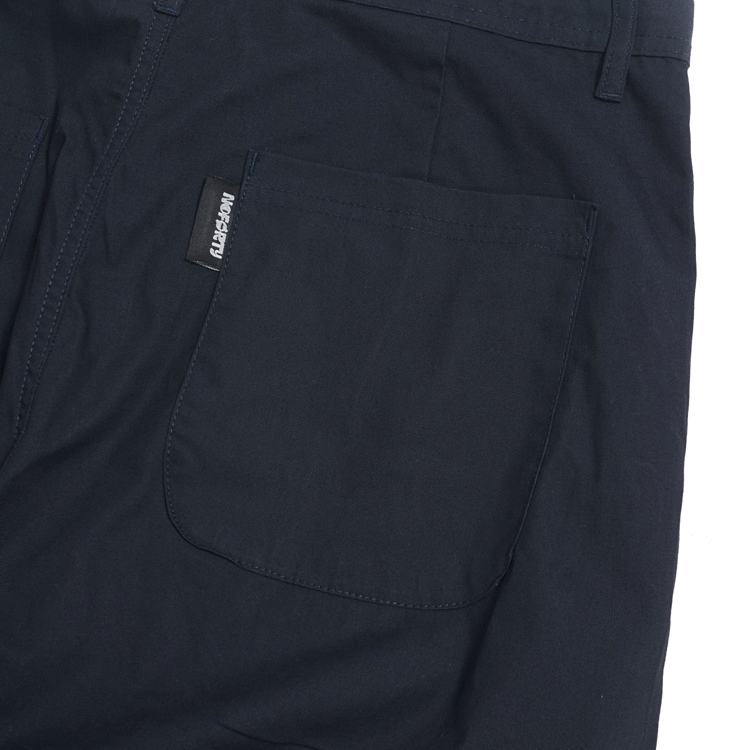 Noforty Project Long Cargo Pants Hadori Navy Blue