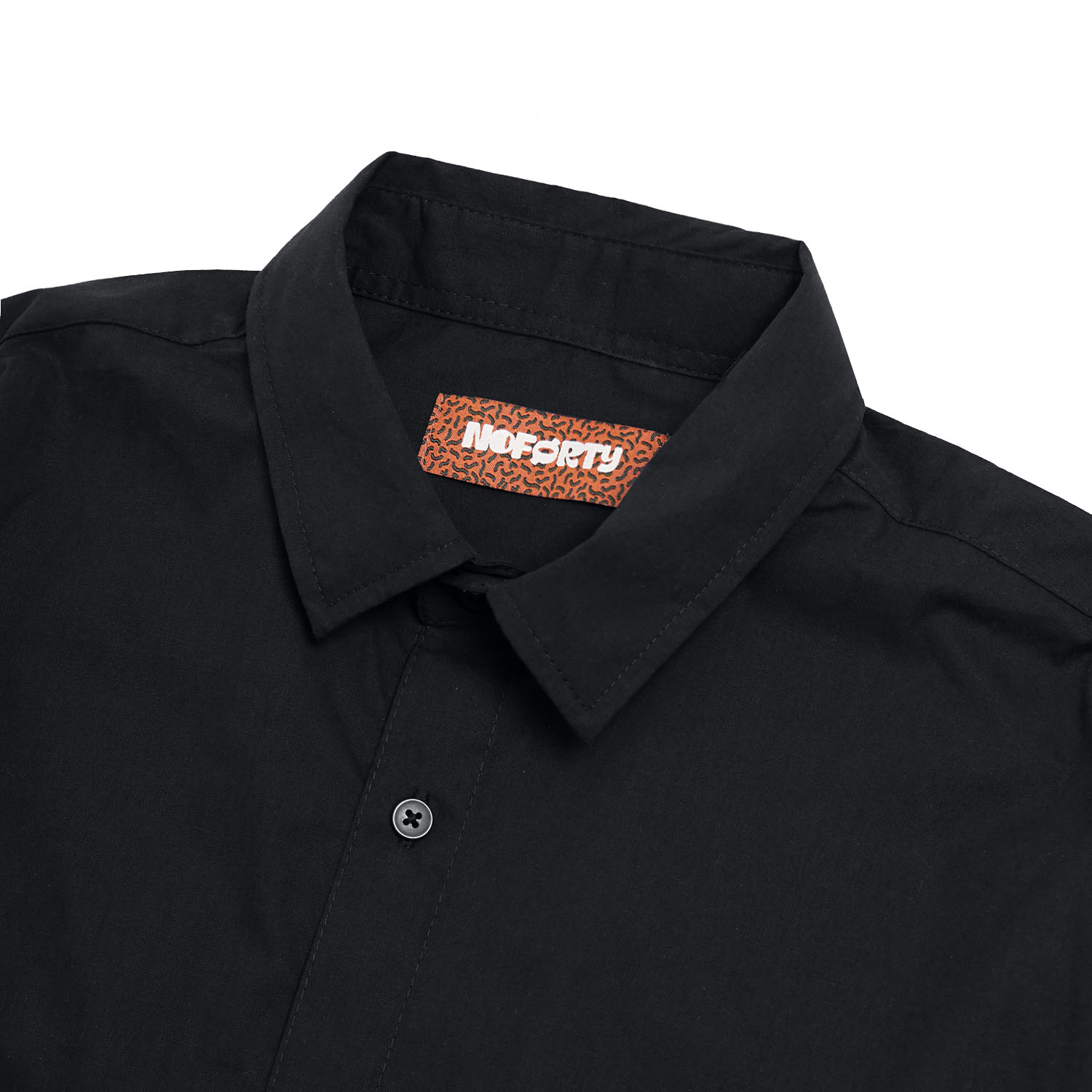 Noforty Project Oversize Boxy Long Shirt Lauren Black
