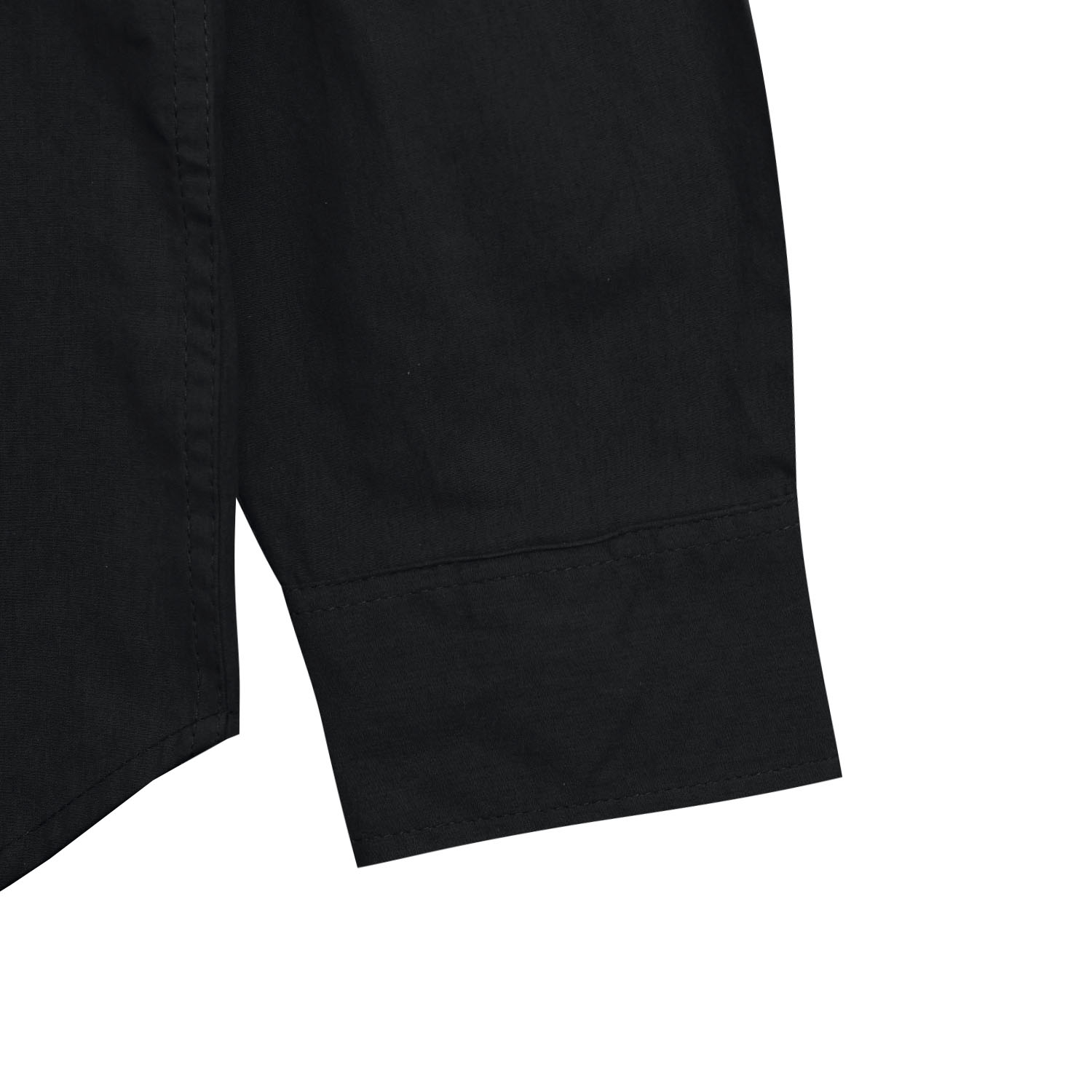 Noforty Project Oversize Boxy Long Shirt Furrel Black