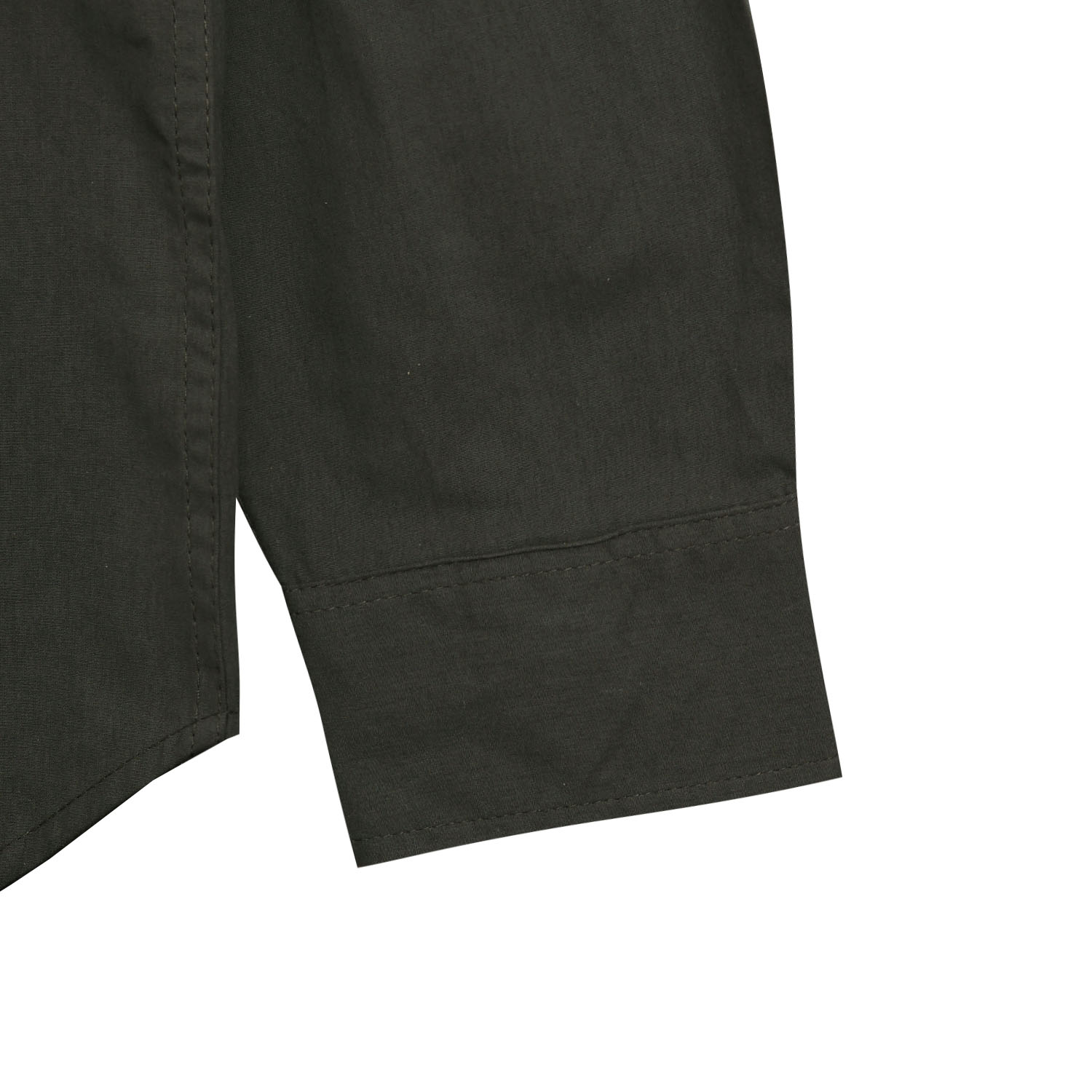 Noforty Project Oversize Boxy Long Shirt Furrel Dark Olive
