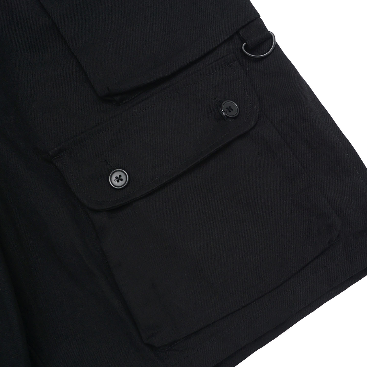 Noforty Project Short Cargo Pants Troops Black