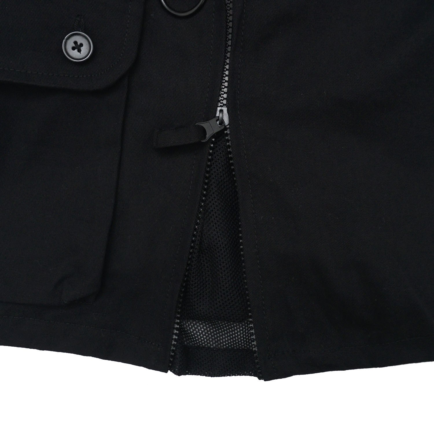 Noforty Project Short Cargo Pants Troops Black