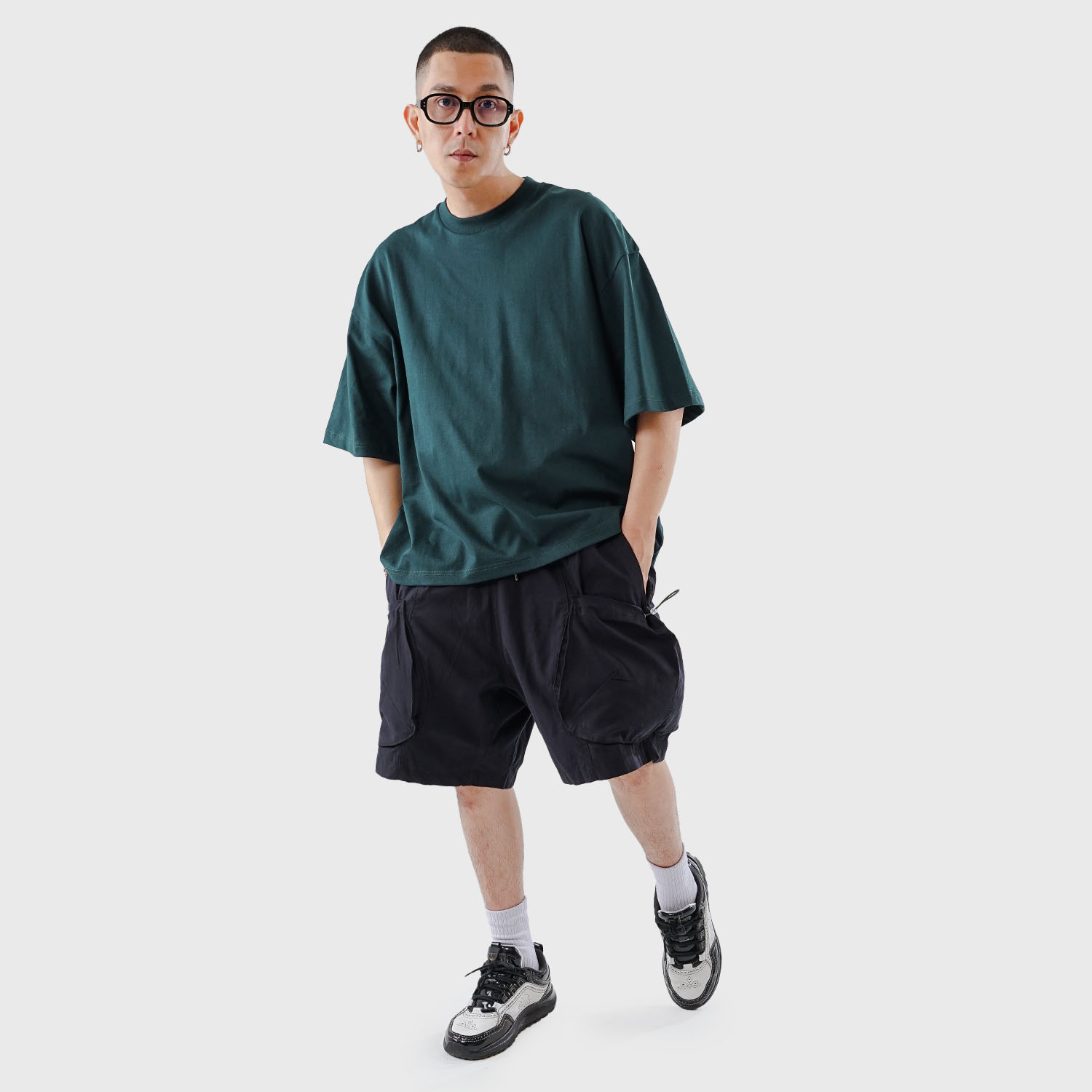 Noforty Project Short Cargo Pants Sekai Black