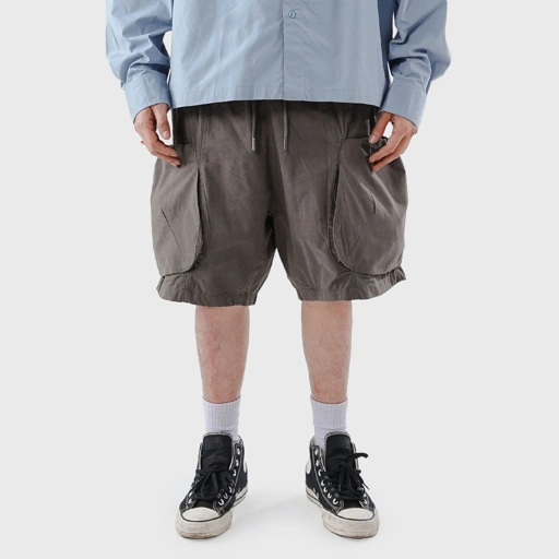 Image of Noforty Project Short Cargo Pants Sekai Grey