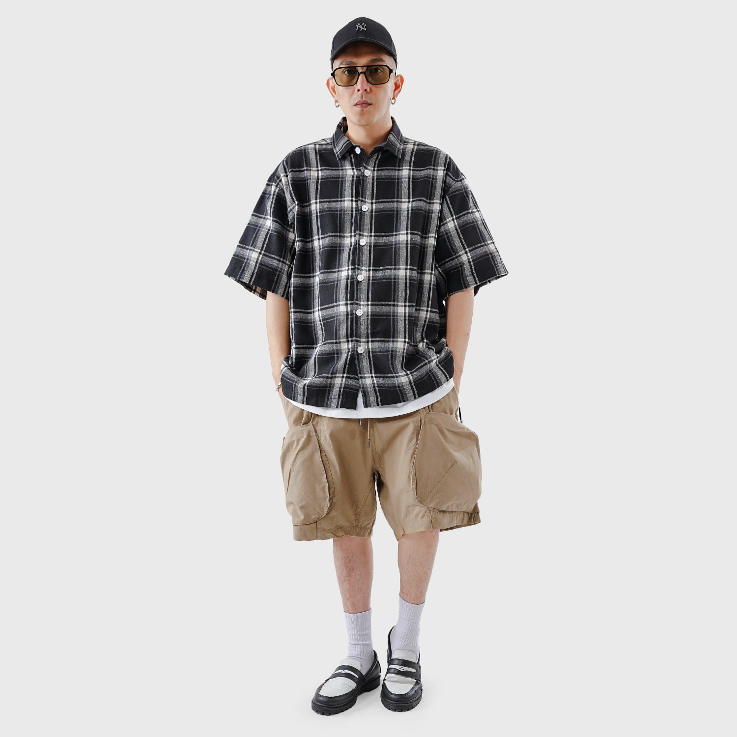 Noforty Project Short Cargo Pants Sekai Khaki