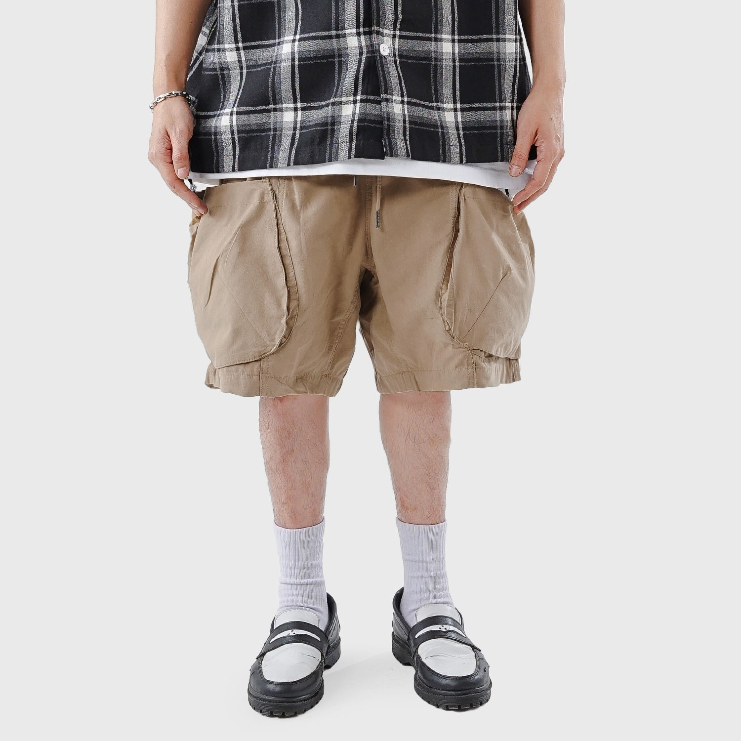 Noforty Project Short Cargo Pants Sekai Khaki