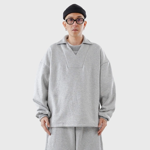 Noforty Project Oversize Sweater Rugby Malfin Misty
