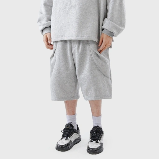 Image of Noforty Project Sweat Pants Short Rocky Misty