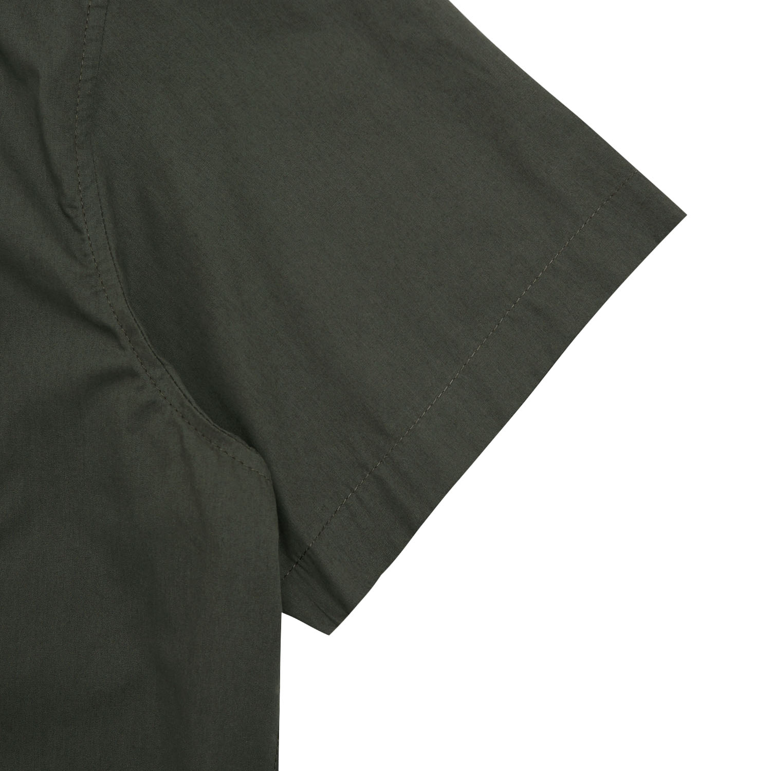 Noforty Project Oversize Wide Boxy Short Shirt Alba Olive