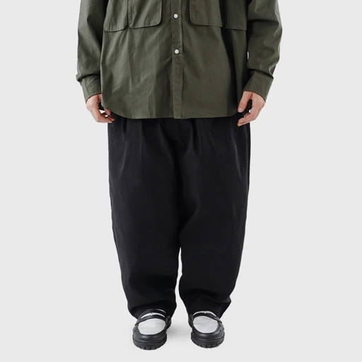 NOFORTY TAPPERED PANTS BLACK