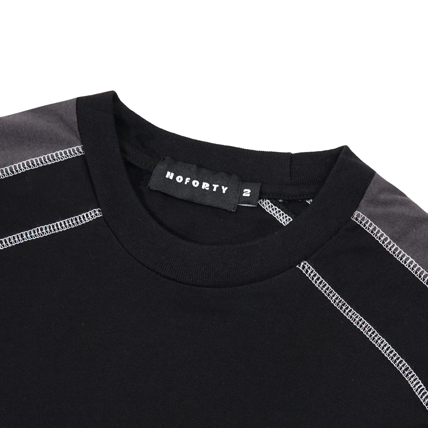 Noforty Project Oversize Raglan Tshirt Pacers Grey